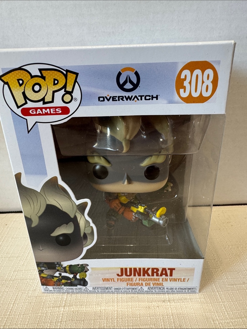 Funko Pop! Games Overwatch Junkrat 308